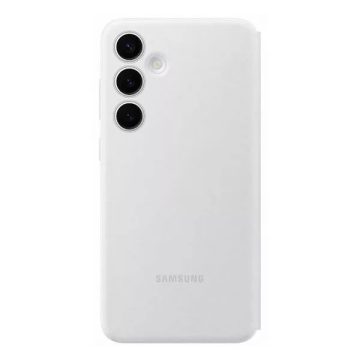   Samsung Galaxy S24 Plus Smart View Wallet gyári tok, fehér, EF-ZS926CWEGWW-B-IT