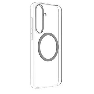   Samsung Galaxy S25+ mágneses gyári tok, átlátszó (Új, Csomagolássérült)
