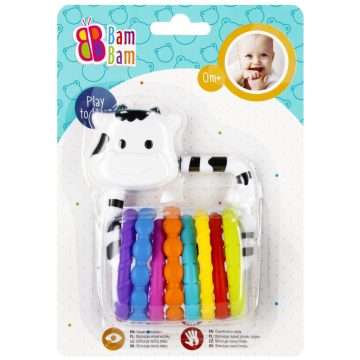 Tehén Colorful baba csörgő
