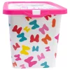 Plastový úložný box Disney Minnie Edgy Bows 7 l