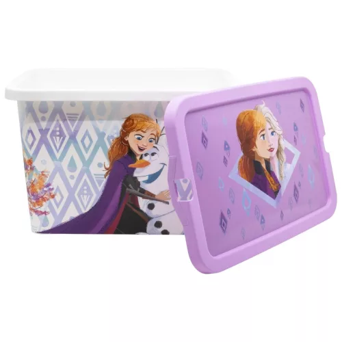 Plastový úložný box Disney Frozen Elements 7 l