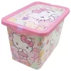 Plastová úložná krabička Hello Kitty Pastel 7 l