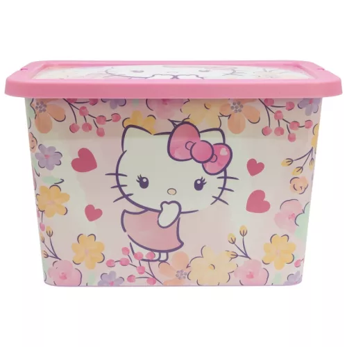 Plastová úložná krabička Hello Kitty Pastel 7 l