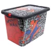 Plastový úložný box Spiderman Urban Web 7 l