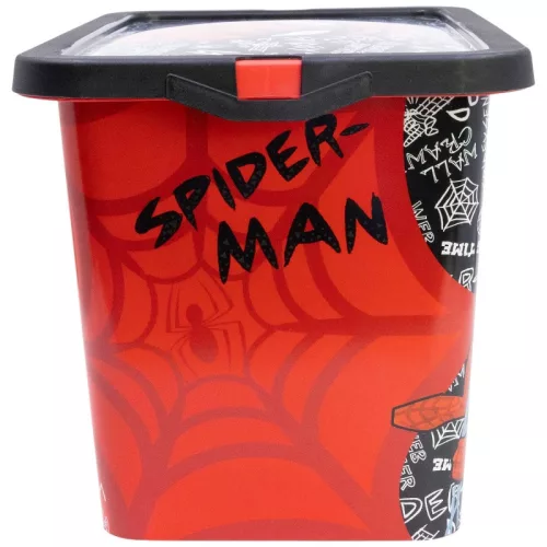 Plastový úložný box Spiderman Urban Web 7 l