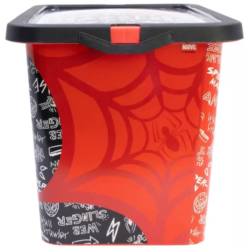 Plastový úložný box Spiderman Urban Web 7 l