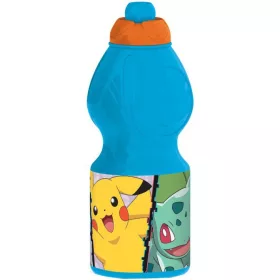 Plastová športová fľaša Pokémon Battle 400 ml