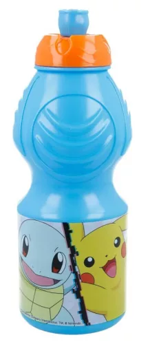 Plastová športová fľaša Pokémon Battle 400 ml