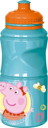 Plastová športová fľaša Peppa Pig Kindness Hold 380 ml