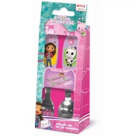   Gabis Puppenhaus-Wunderland-Metall-Ergonomiebesteckset – 2-teilig