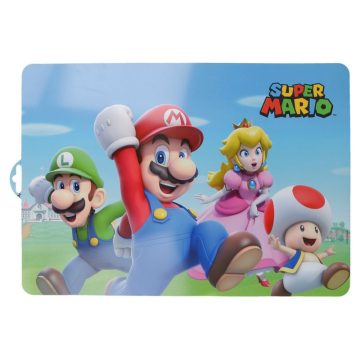 Super Mario Mushroom Kingdom tányéralátét 41x29 cm