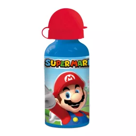   Hliníková fľaša Super Mario Mushroom Kingdom s uzáverom 400 ml