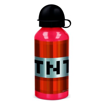 Minecraft TNT alumínium kulacs 400 ml