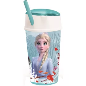   Disney Frozen Blauer Wald Erfrischungsgetränk und Snackbecher 400 ml