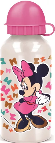 Hliníková fľaša Disney Minnie Feel Good s uzáverom 400 ml
