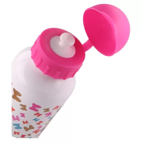 Hliníková fľaša Disney Minnie Feel Good s uzáverom 400 ml