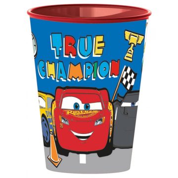 Disney Verdák Lets Race műanyag pohár 260 ml