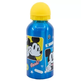   Disney Mickey Zábavná hliníková fľaša s uzáverom 400 ml