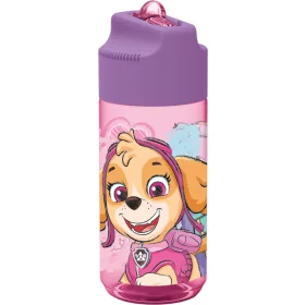 Plastová fľaša Paw Patrol Sketch Hydro so slamkou 430 ml