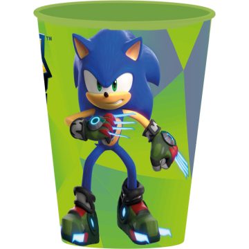 Sonic a sündisznó Prime műanyag pohár 260 ml