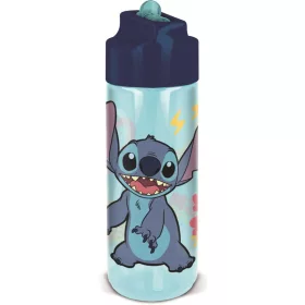   Disney Lilo a Stitch, Hviezdna psíčka Palms Hydro tritan plastová fľaša so slamkou 540 ml