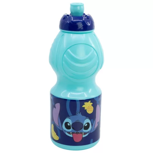 Disney Lilo a Stitch, plastová športová fľaša Star Dog Palms 400 ml