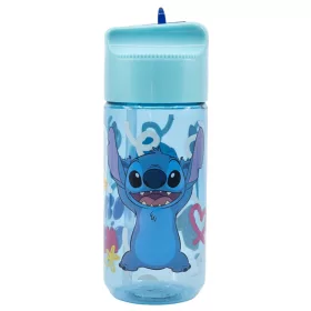   Disney Lilo a Stitch Palms Hydro plastová fľaša so slamkou 430 ml