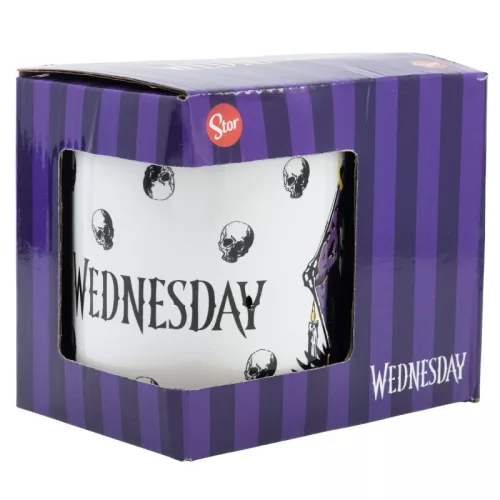 Porculanska šalica Wednesday Nevermore 325 ml (11 oz) u poklon kutiji