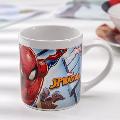 Porcelánový hrnček Spider-Man Streets 235 ml (8 oz) v darčekovej krabičke