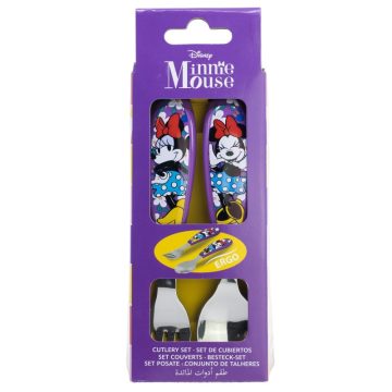   Disney Minnie Sunshine fém ergo evőeszköz készlet - 2 darabos