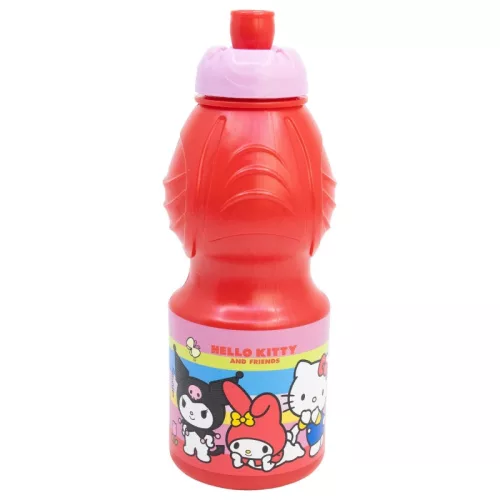 Plastová športová fľaša Hello Kitty and Friends 400 ml