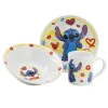 Disney Lilo i Stitch, Zvjezdani set posuđa od porculana s motivom psećeg srca u ukrasnoj kutiji