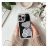 Teddy Bear iPhone 14 Pro csillogó köves tok, ezüst