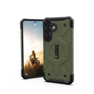   UAG Pathfinder MagSafe Samsung Galaxy S25 hátlap tok, olive drab