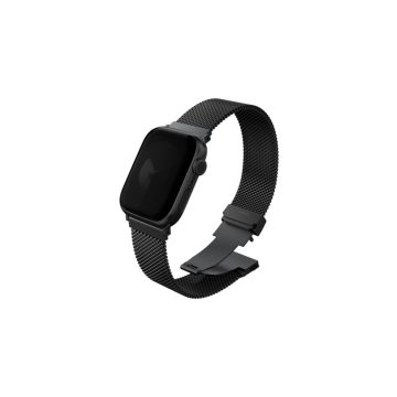   Uniq Dante Pro Apple Watch 42/41/40mm állítható fém óraszíj, fekete