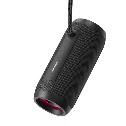 Blaupunkt vezeték nélküli kültéri bluetooth hangszóró LED világítással, fekete