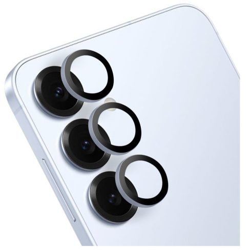 Obal:Me Samsung Galaxy S25 tempered glass kamera védő üvegfólia, jegeskék