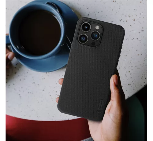 Nillkin Super Frosted Pro Apple iPhone 15 Pro Max Hülle, schwarz
