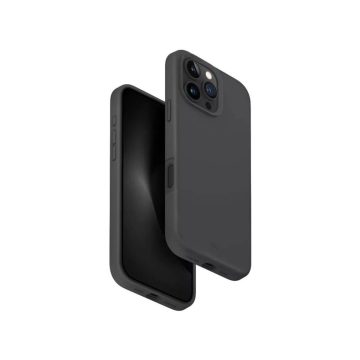   Uniq Lino Apple iPhone 16 Pro Max Magsafe szilikon tok,szürke