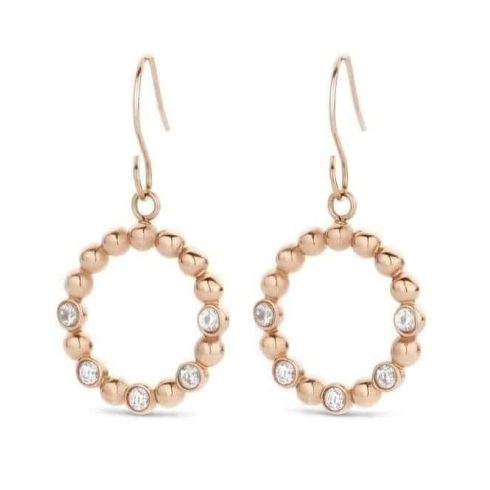 Victoria Rose gold színű karika fülbevaló