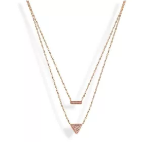 Victoria Rose gold színű rózsaszín köves nyaklánc