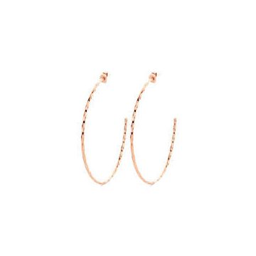 Victoria Rose gold színű karika fülbevaló