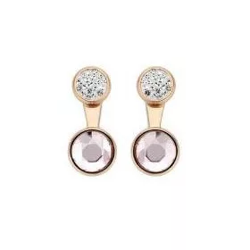 Victoria Rose gold színű színes köves fülbevaló