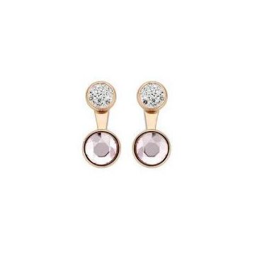 Victoria Rose gold színű színes köves fülbevaló