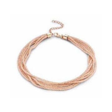 Victoria Rose gold színű köves nyaklánc