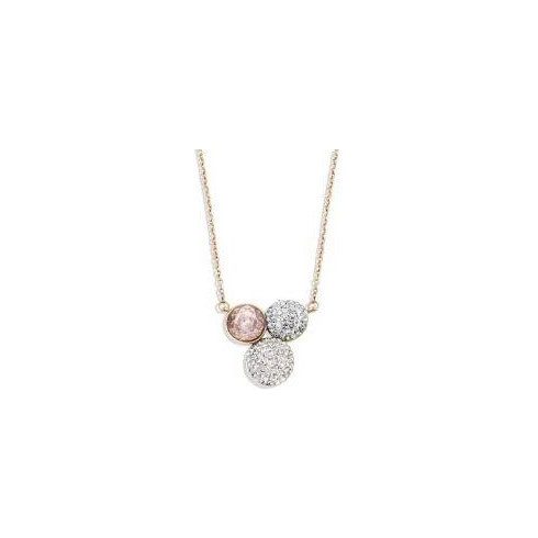 Victoria Rose gold színű színes köves nyaklánc