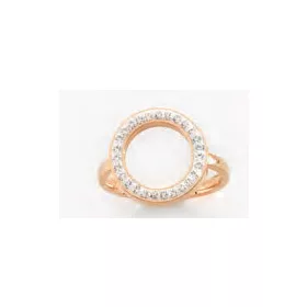 Victoria Rose gold színű fehér köves gyűrű