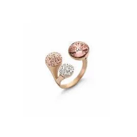 Victoria Rose gold színű színes köves gyűrű