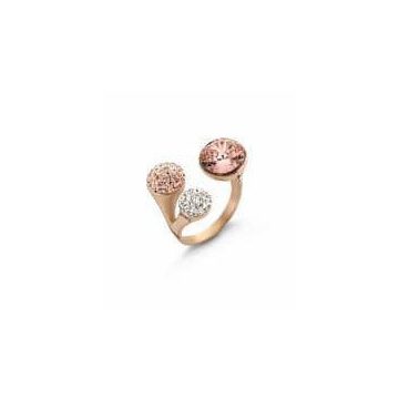 Victoria Rose gold színű színes köves gyűrű