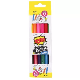 Creioane colorate Jumbo 6 buc